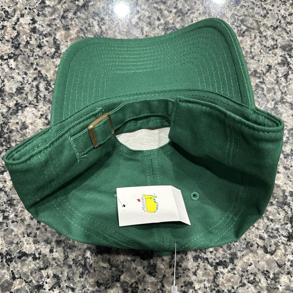 NEW Masters Green Caddy Hat Golf 100% Cotton Adjustable American Needle Dad Gift - Picture 2 of 3